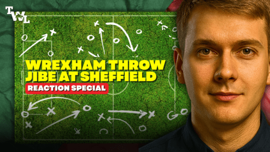 Wrexham admin throws jibe at Sheffield United