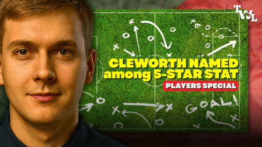 Max Cleworth enters five star Championship stat